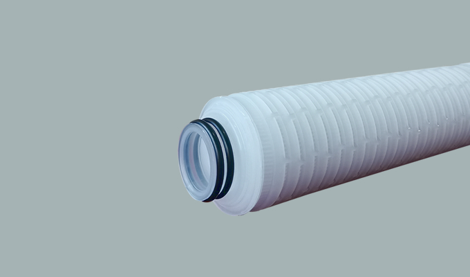 PTFE foldable filter cartridge