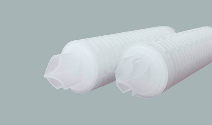 Polyethersulfone foldable filter cartridge